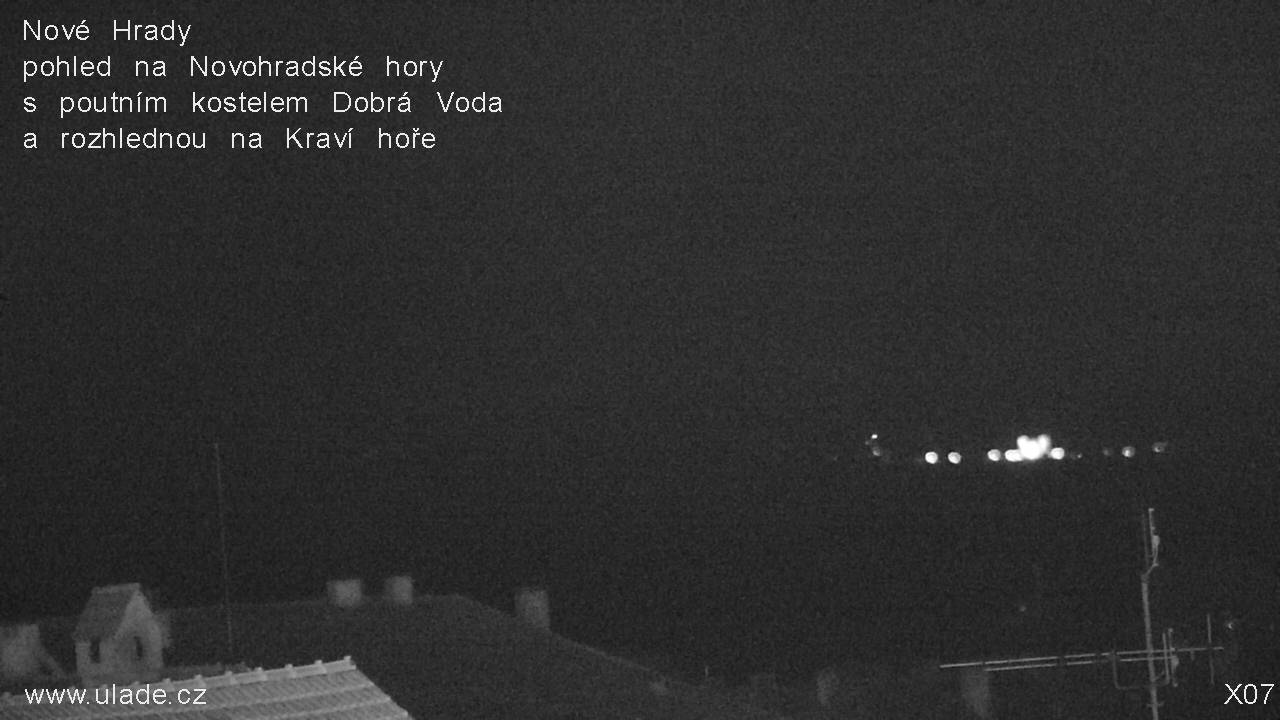 Aktuální pohled na Novohradské Hory